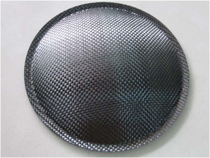 glass fiber speaker dust cap